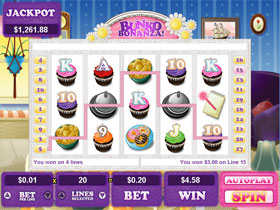 Play Bunko Bonanza Slot Game at Club USA Casino