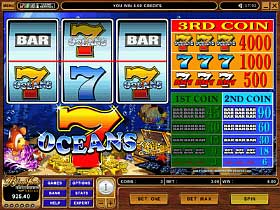 Play 7 Oceans Casino Slots at King Neptunes Casino