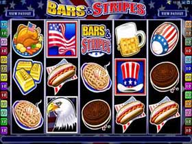 Play Bars & Stripes Casino Slots at Golden Reef Casino