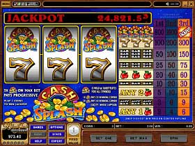 Play Cash Splash Casino Slots at Golden Reef Casino