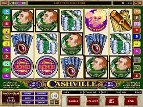 Play Cashville Casino Slots at Golden Reef Casino