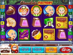 Play Chocolate Factory Casino Slots at Golden Reef Casino