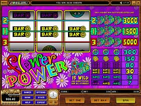 Play Flower Power Casino Slots at Nostalgia Casino