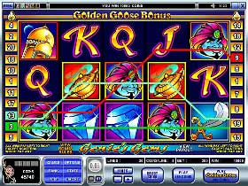 Play Golden Goose Genie's Gems Casino Slots at Golden Reef Casino