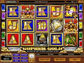 Play Gopher Gold Casino Slots at Golden Reef Casino