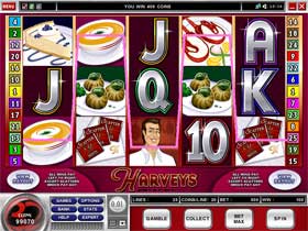 Play Harveys Casino Slots at Golden Reef Casino