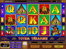 Play Totem Treasure Casino Slots at All Slots Casino