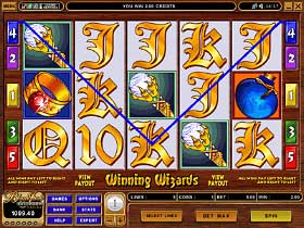 Play Winning Wizards Casino Slots at All Slots Casino