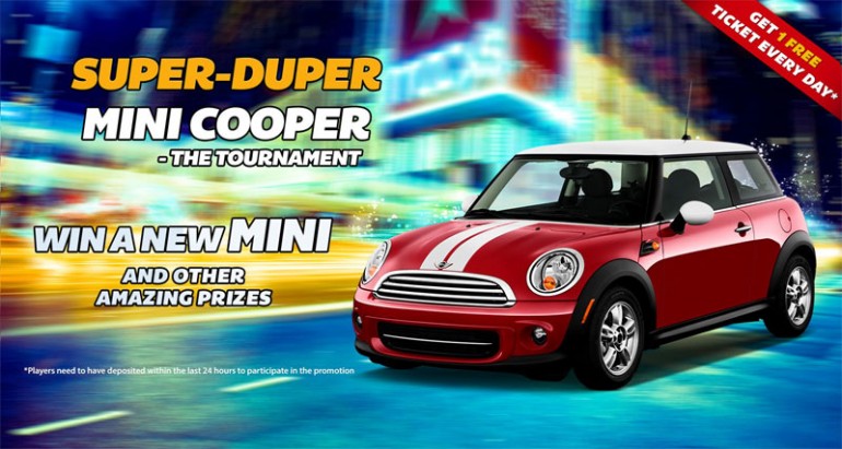 Super Duper Mini Cooper Casino Tournament - New Slots Magic Promo Super Duper Mini Cooper Casino Tournament - New Slots Magic Promo