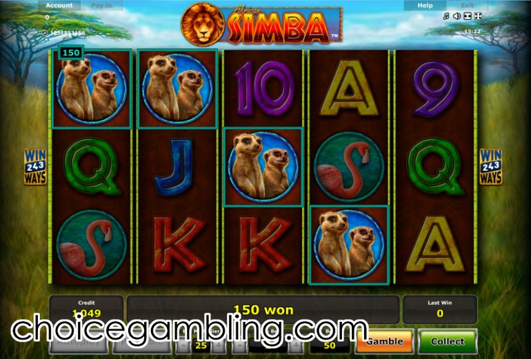 African Simba Slot African Simba Slot
