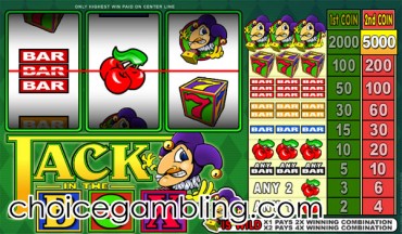 J Slot Machine Example