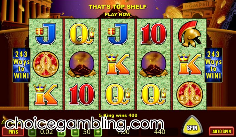 Pompeii Slot Machine Wins Pompeii Slot Machine Wins