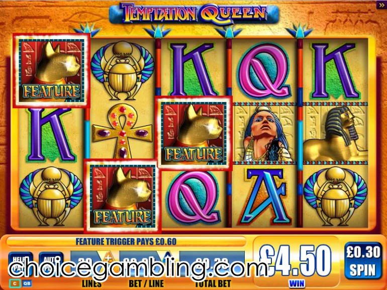Queen's knight slot online